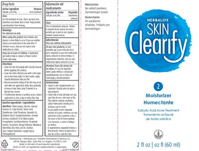 HERBALIFE  SKIN  Clearify  2  Moisturizer  Salicylic Acid Acne Treatment  2 fl oz (60 ml) - Herbalife SKIN Clearify Moisturizer